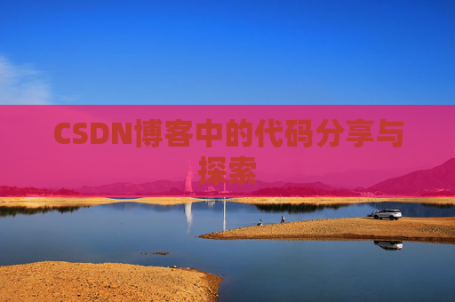 CSDN博客中的代码分享与探索 CSDN博客中的代码分享与探索